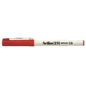 Fineliner Artline 210 M 0.6 r�d