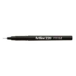 Fineliner Artline 220 SF 0.2 sort