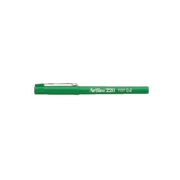 Fineliner Artline 220 SF 0.2 gr�n