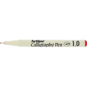 Calligraphy Pen Artline 1.0 r�d