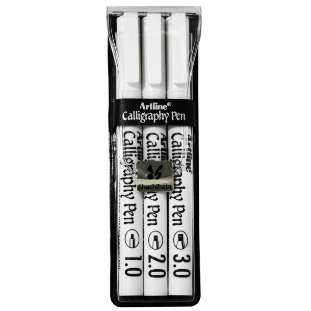 Calligraphy Pen Artline 3-s�t sort