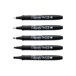 Artline Supreme Calligraphy Pen 5/set black