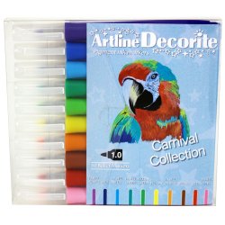 Artline Decorite bullet pastel 10-st