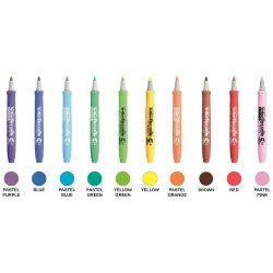 Artline Decorite bullet pastel 10-st