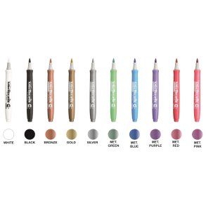 Artline Decorite brush metallic 10-s�t