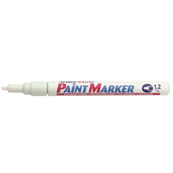 Marker Artline 440XF Paint hvid