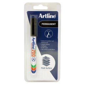 Marker Artline 700 sort 1-Blister