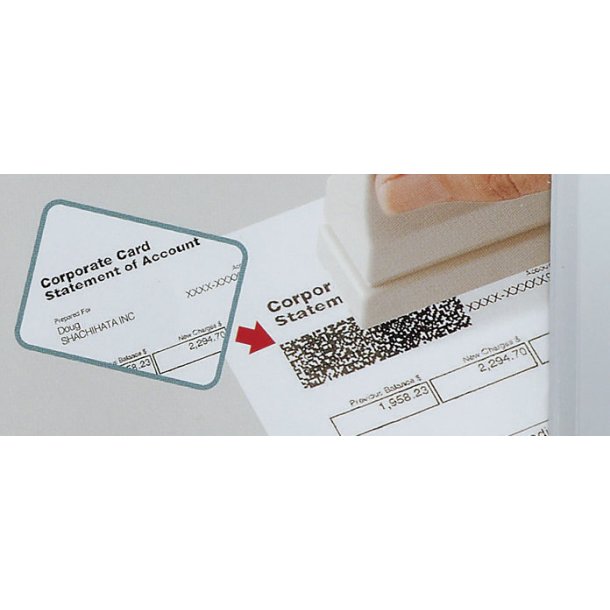 Artline ES-BS secure stamp 13x42mm