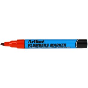Artline plumbers marker rd