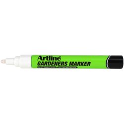 Artline gardeners marker hvid