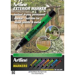 Artline exterior marker sort