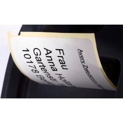 Avery adresseetiket p� rulle 89x36mm (260)