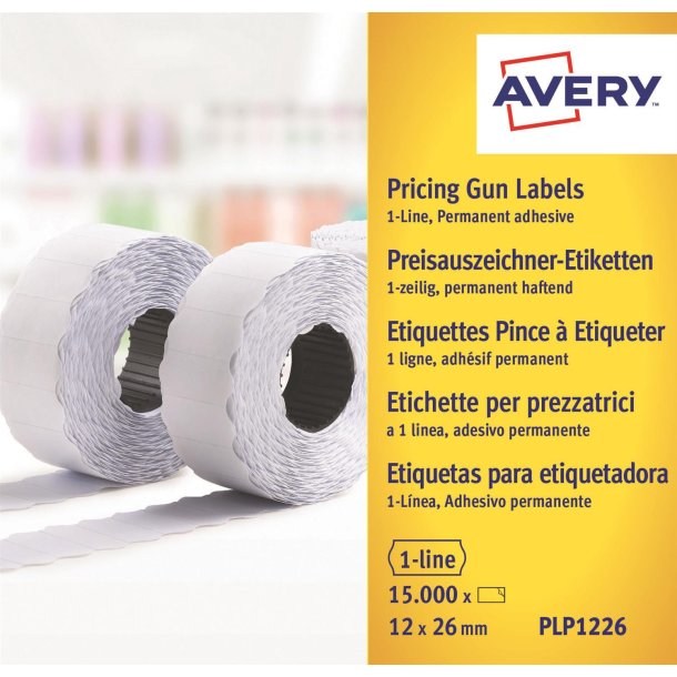 Labels 26x12 G2 White 10-rolls