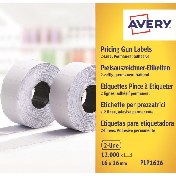 Labels 26x16 G2 White 10-rolls