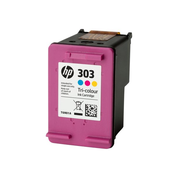 HP 303 tri-colour ink cartridge, blistered