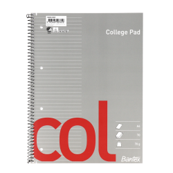 Col Kollegieblok A4 linieret 4H 70 ark 70g