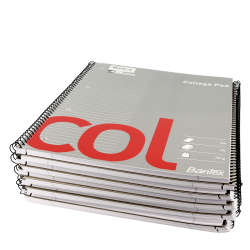 Col Kollegieblok A4 linieret 4H 70 ark 70g