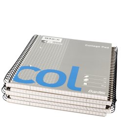 Col Kollegieblok A5 kvadreret 2H 70 ark 70g