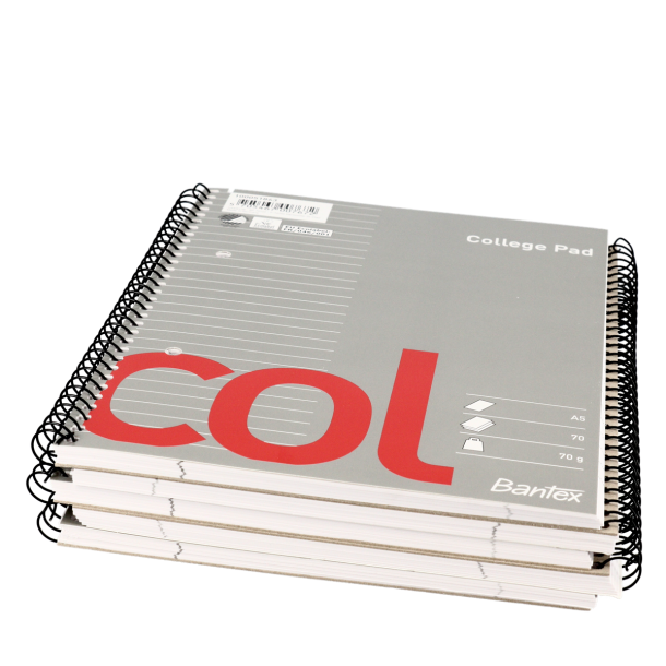 Col Kollegieblok A5 linieret 2H 70 ark 70g