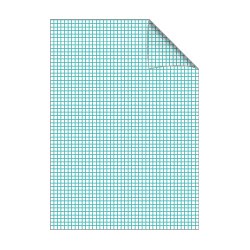 Bantex Skolehfte A4 kvadreret 5x5 40 blade grsgrn