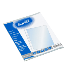 Bantex Lomme A5 0,08mm Refleksfri, 10 Stk.