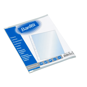 Bantex Lomme A5 0,08mm Refleksfri, 10 Stk.