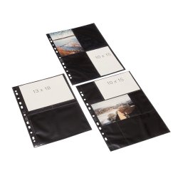 Fotolomme 10x15 0,09mm h�jformat 8 fotos sort (10)