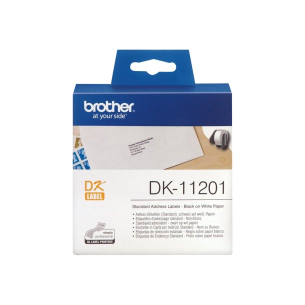 Address labels 29x90 white paper (400)