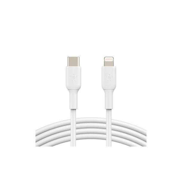 Belkin USB-C to Lightning, White (1m)