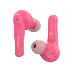 SOUNDFORM Nano True Wireless Earbuds for Kids, Pink