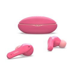 SOUNDFORM Nano True Wireless Earbuds for Kids, Pink