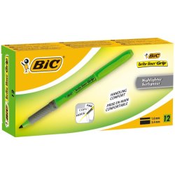 BIC overstregningspen Brite Liner Grip gr�n