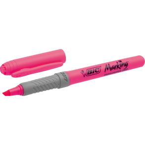 BIC overstregningspen Brite Liner Grip pink