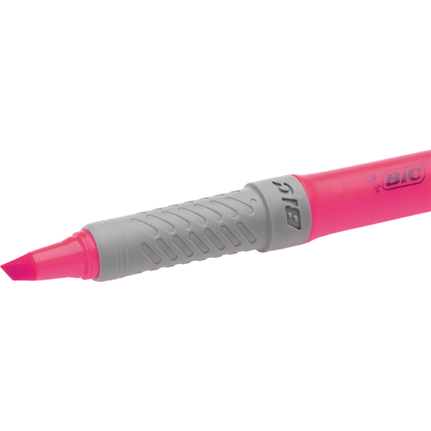 BIC overstregningspen Brite Liner Grip pink