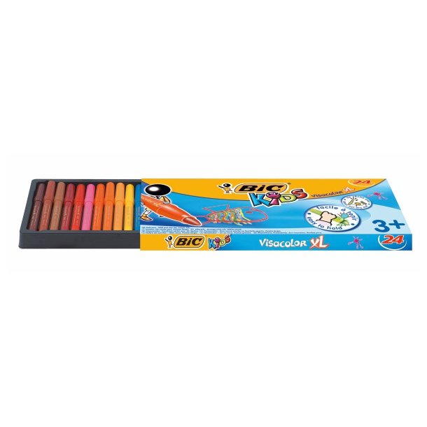 Fiberpen Bic Kids Visacolor XL 24/etui
