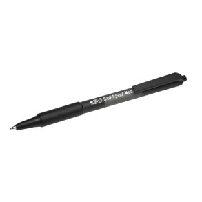 BIC kuglepen Soft Feel Clic Grip sort