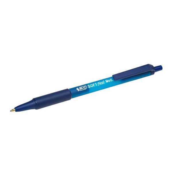 BIC kuglepen Soft Feel Clic Grip bl�