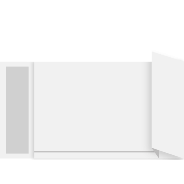 Prvepose D22 250x425 P&S hvid (250)
