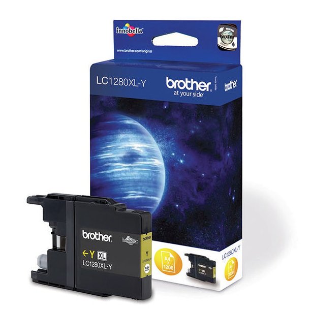 LC1280XLY ink cartridge yellow (1200)