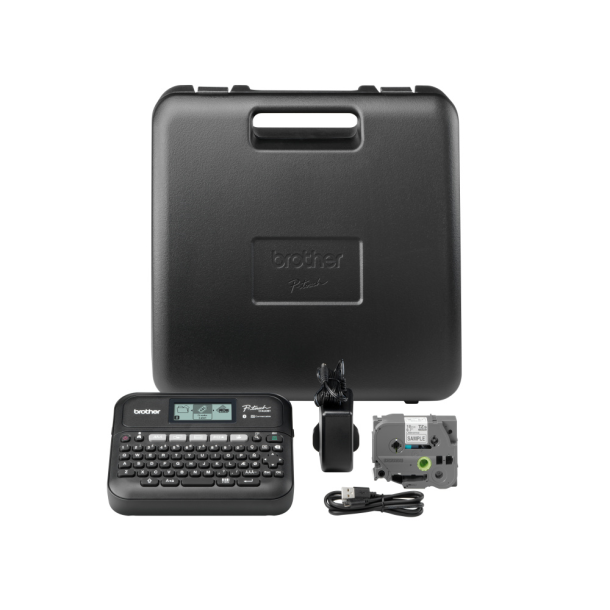 PT-D460BTVP P-touch desktop label printer, up to 18 mm, Blue