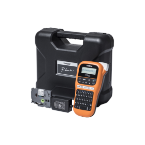 Brother P-touch E110VP Labelprinter, kuffertst