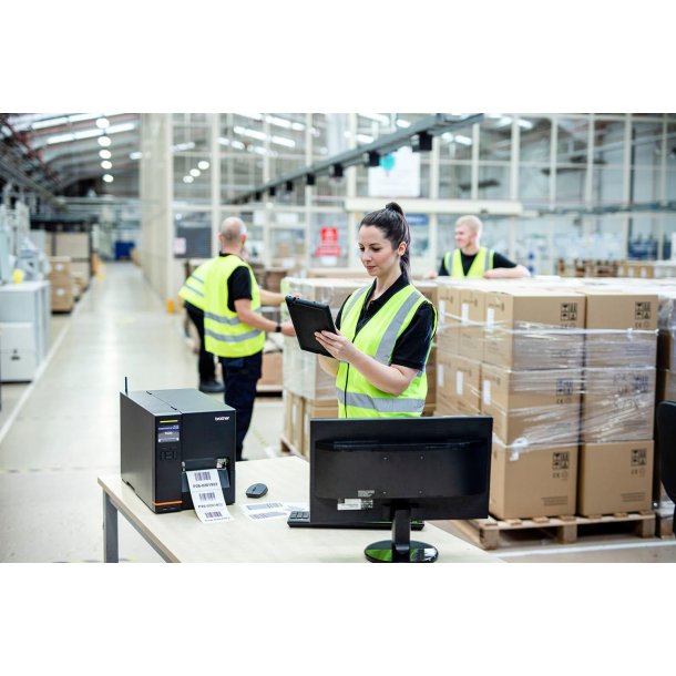 industriel labelprinter med hj oplsning print, touch farve