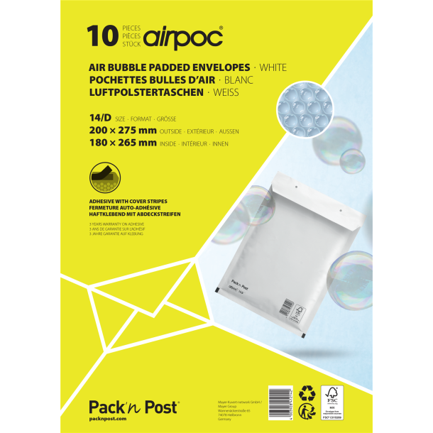 Boblepose Peel &amp; Seal 180x265 (10)