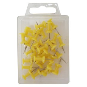 Kortnl Push pin gul (30)