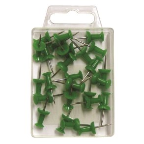 Kortnl Push pin grn (30)
