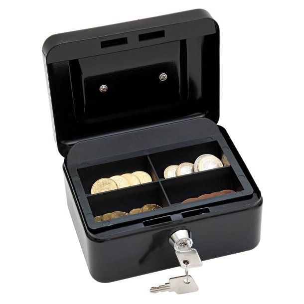 Pengekasse 701 15x12x8cm sort