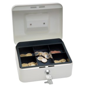 Pengekasse 702 20x15x8cm hvid