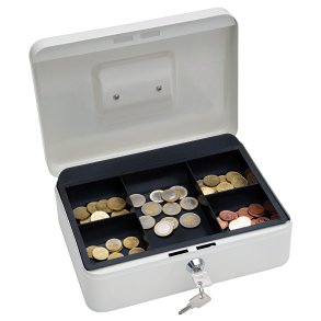 Pengekasse 703 25x18x8cm hvid