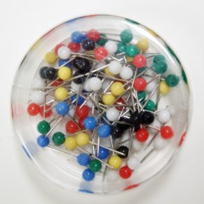 Kortnl 15mm assorterede farver (100)