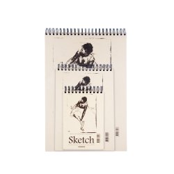 Skitseblok A5 110g 70 ark
